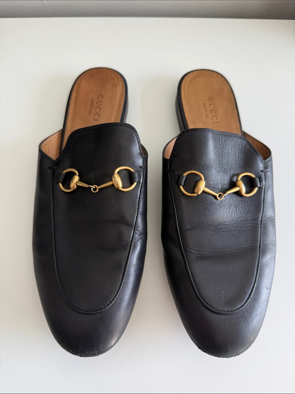 Authentic Gucci Princetown Horsebit Mules women’s size 39